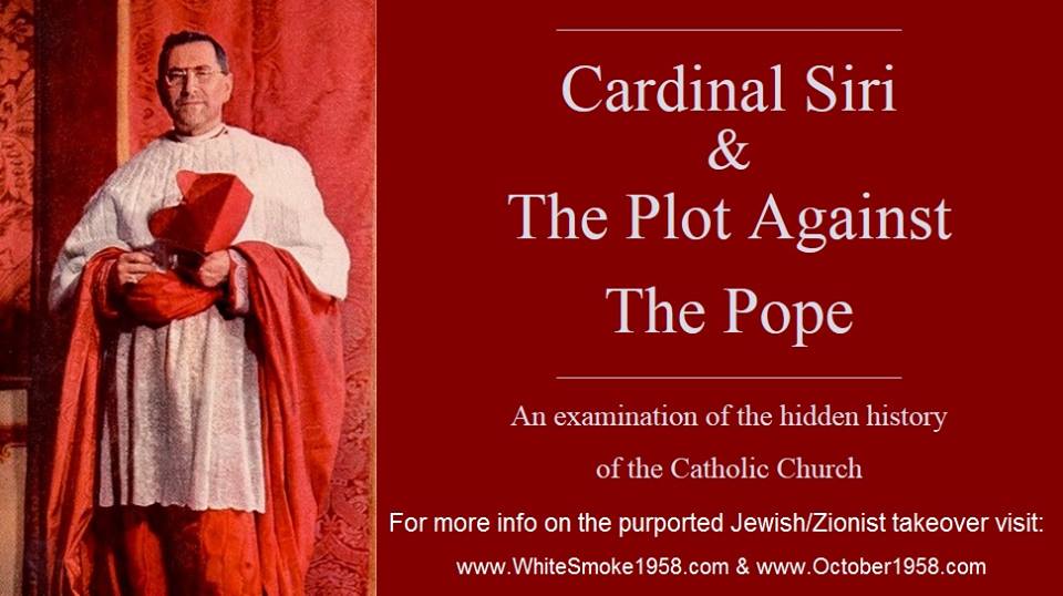Cardinal Siri The Takeover of the Catholic Church