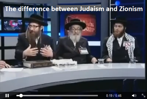 Difference between Judaism and Zionism