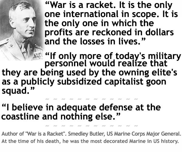smedley-butler War is a Racket